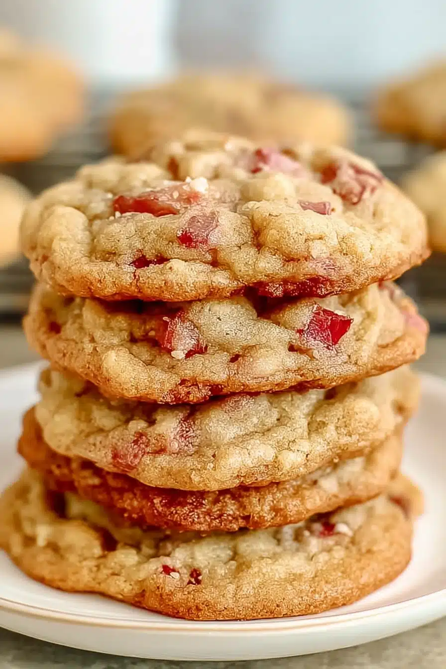 Magical Rhubarb Cookies: A Sweet, Tart, and Irresistibly Soft Treat