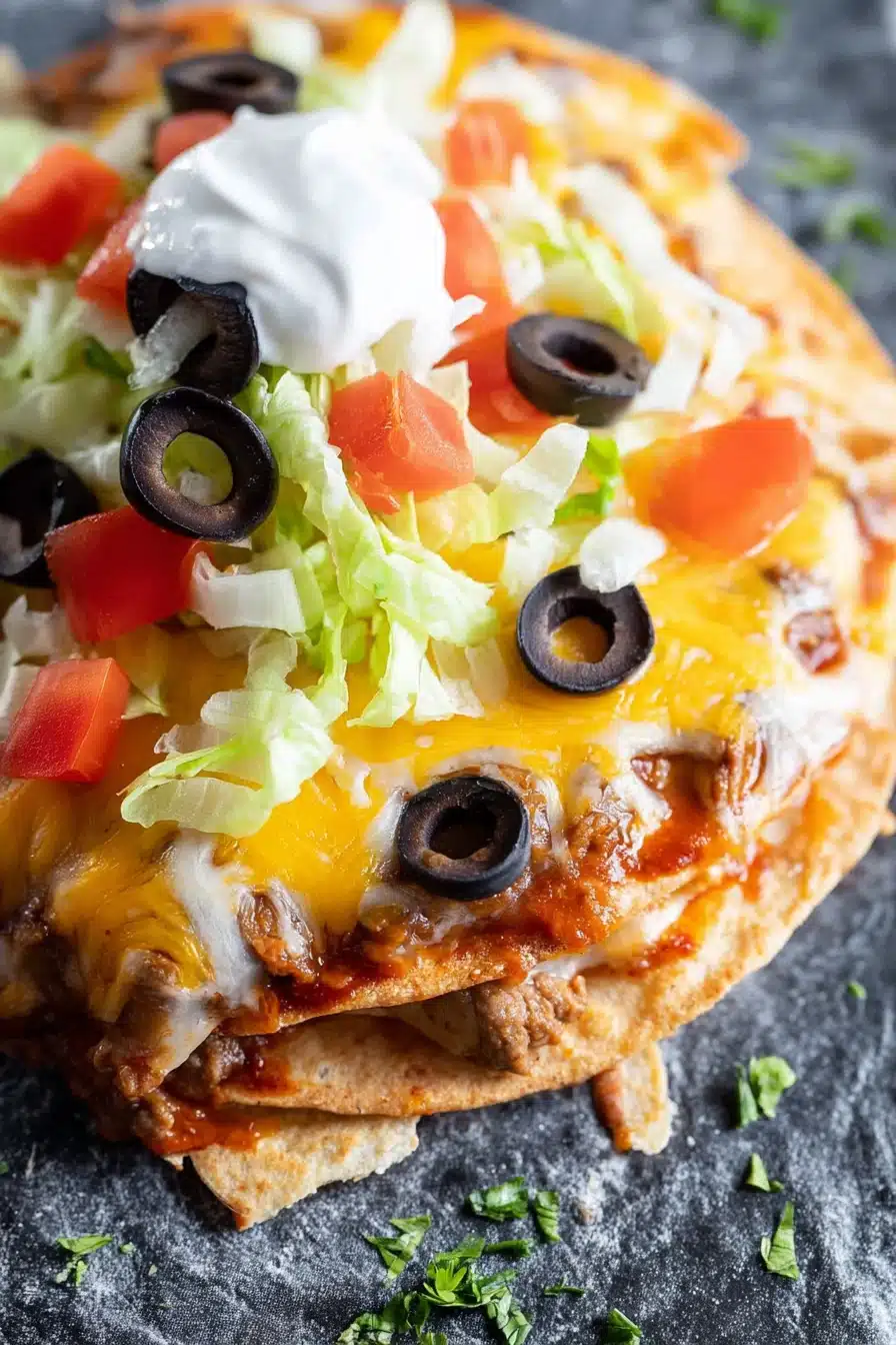 Taco Bell Mexican Pizza (Crispy, Cheesy Copycat Recipe)