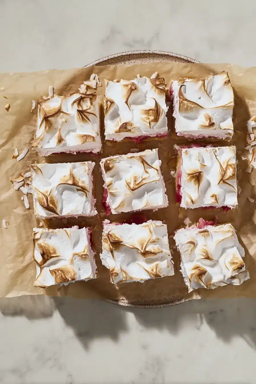 Rhubarb Meringue Dessert Recipe That’s Sweet, Tangy, and Irresistible