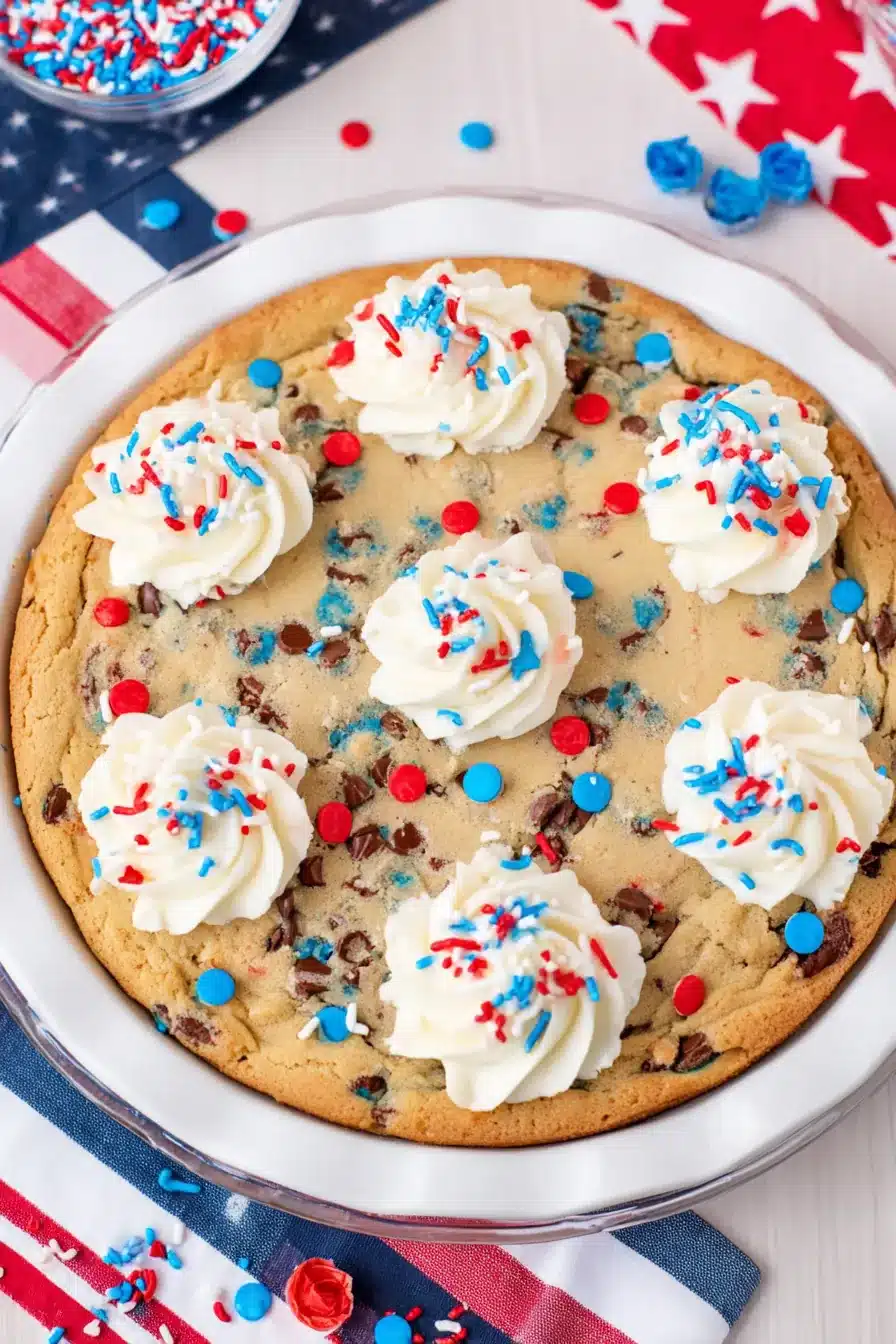 4th of July Cookie Cake