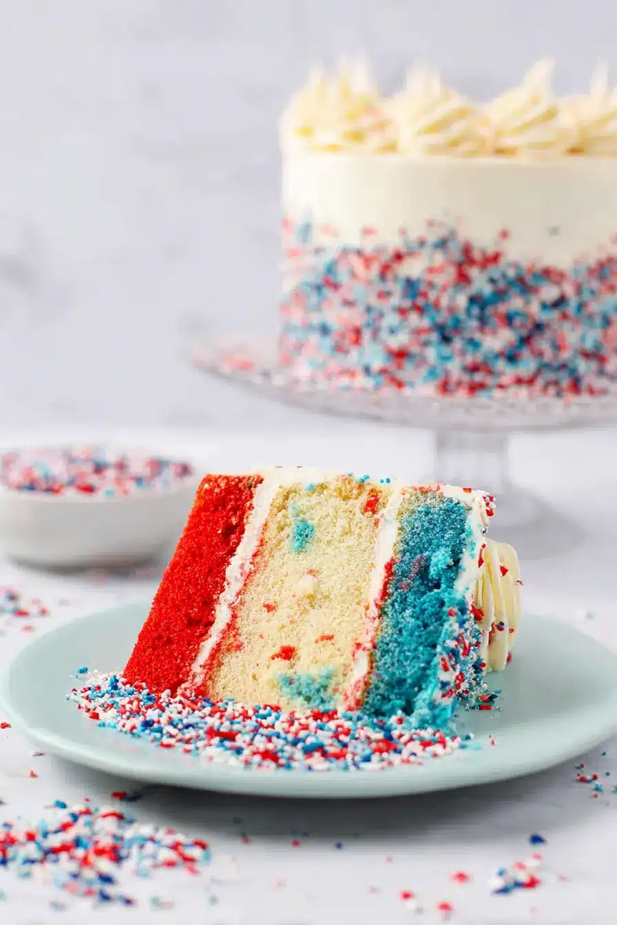 4th Of July Layer Cake