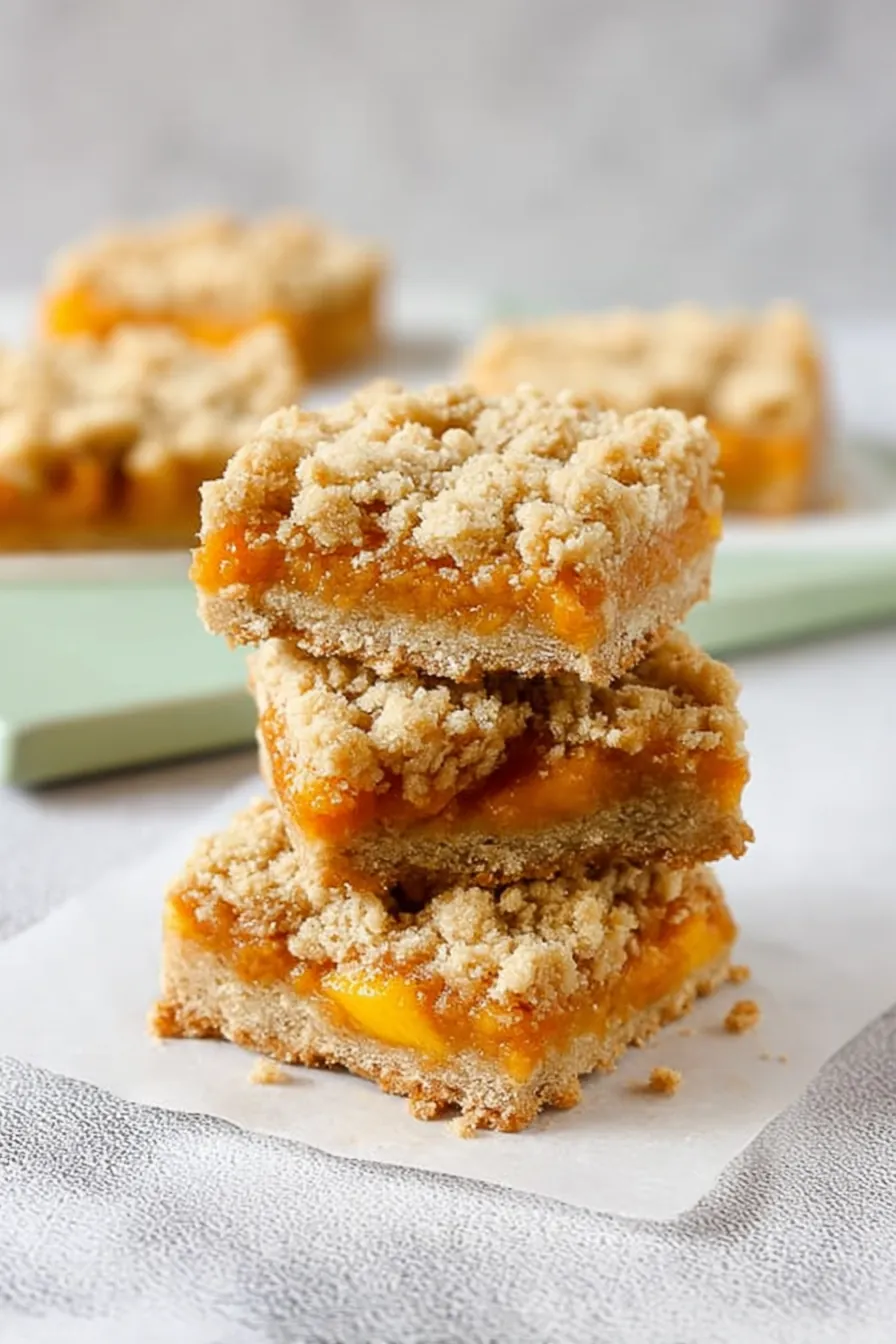 Mango Crumb Bars