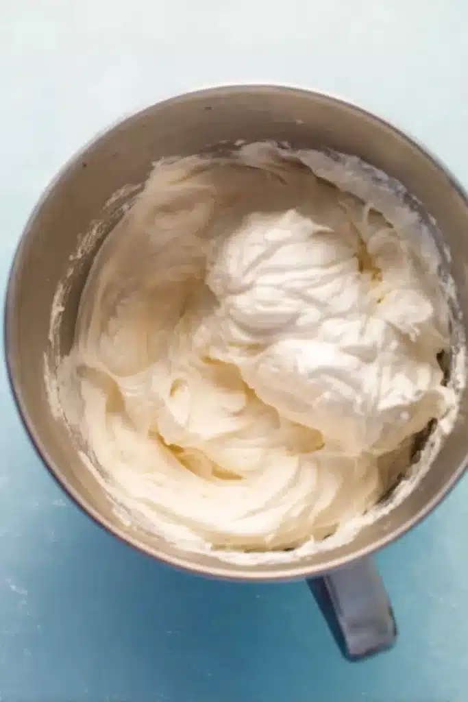 Patriotic Cupcakes 2 Patriotic Cupcakes batter with whipped egg whites for fluffy texture