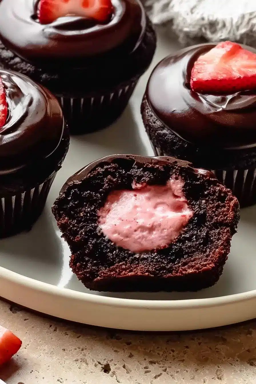 Strawberry Cupcakes