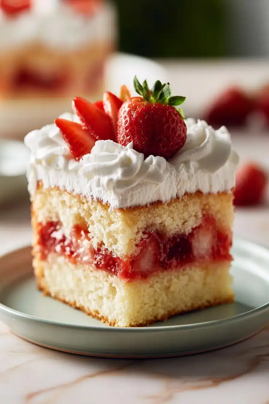 Homemade Strawberry Shortcake