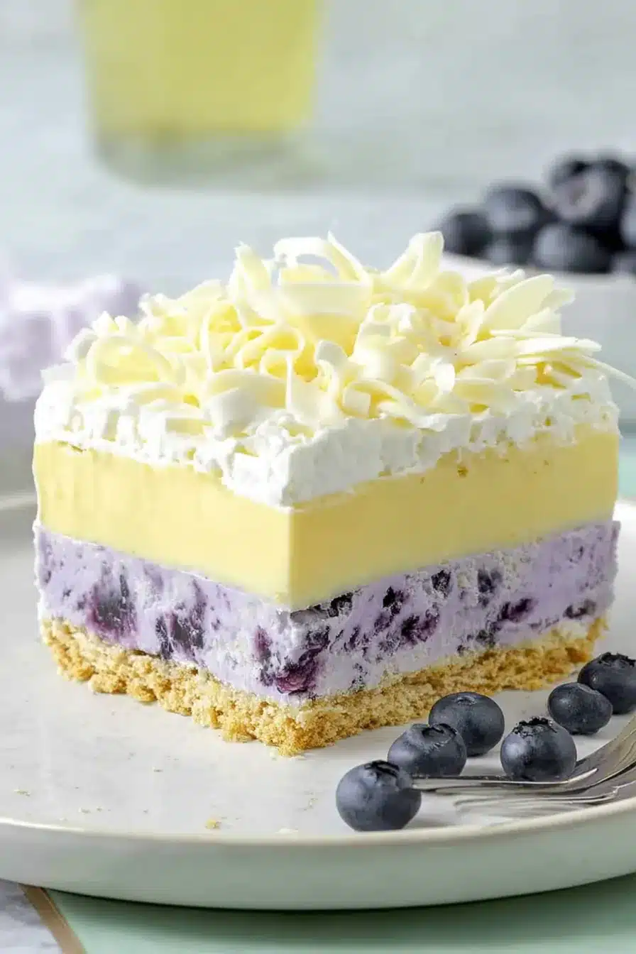 Lemon Blueberry Lasagna