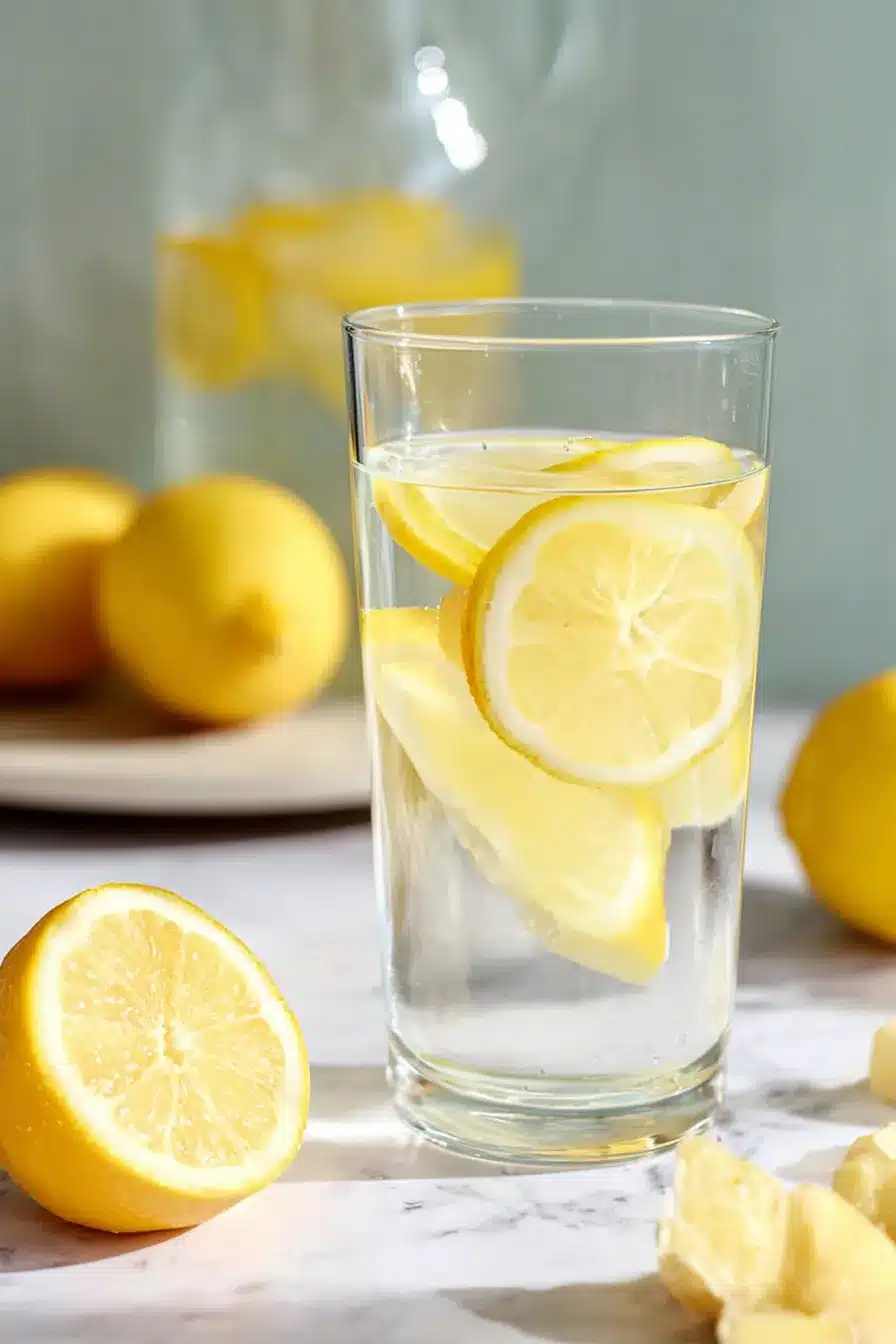 Lemon Ginger Water