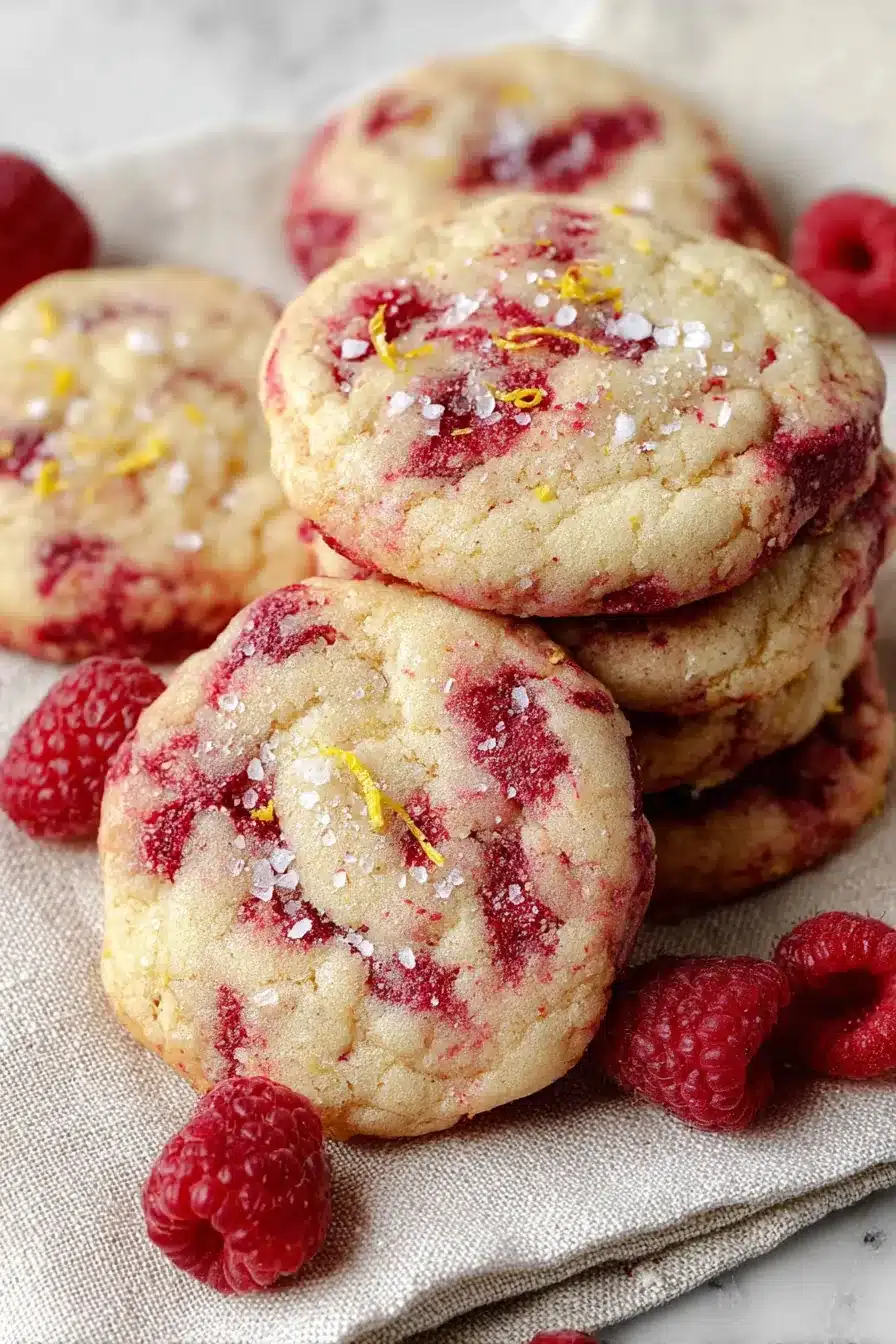 Lemon Raspberry Cookies