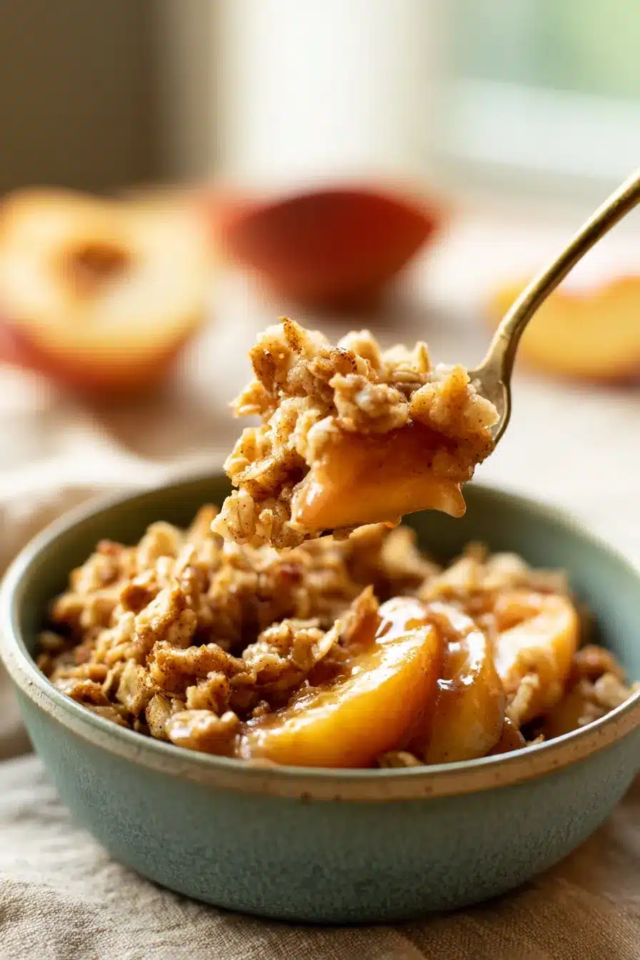 Peach Crisp Recipe