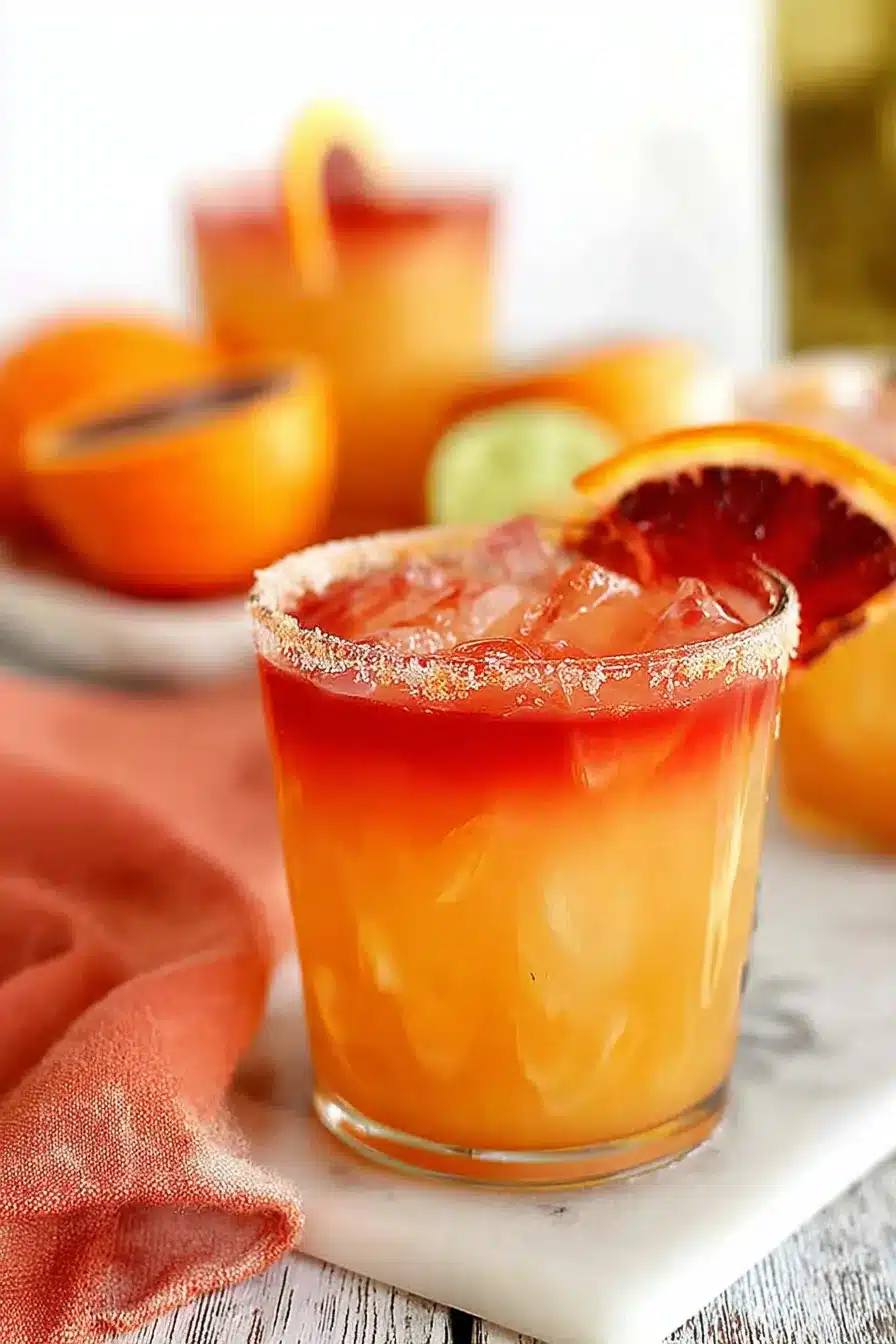 Tequila Sunrise Margarita