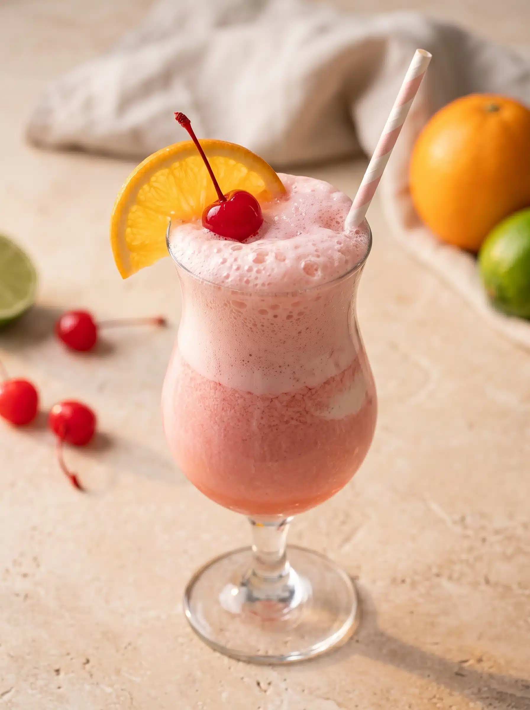 Shirley Temple Ice Cream Float Recipe