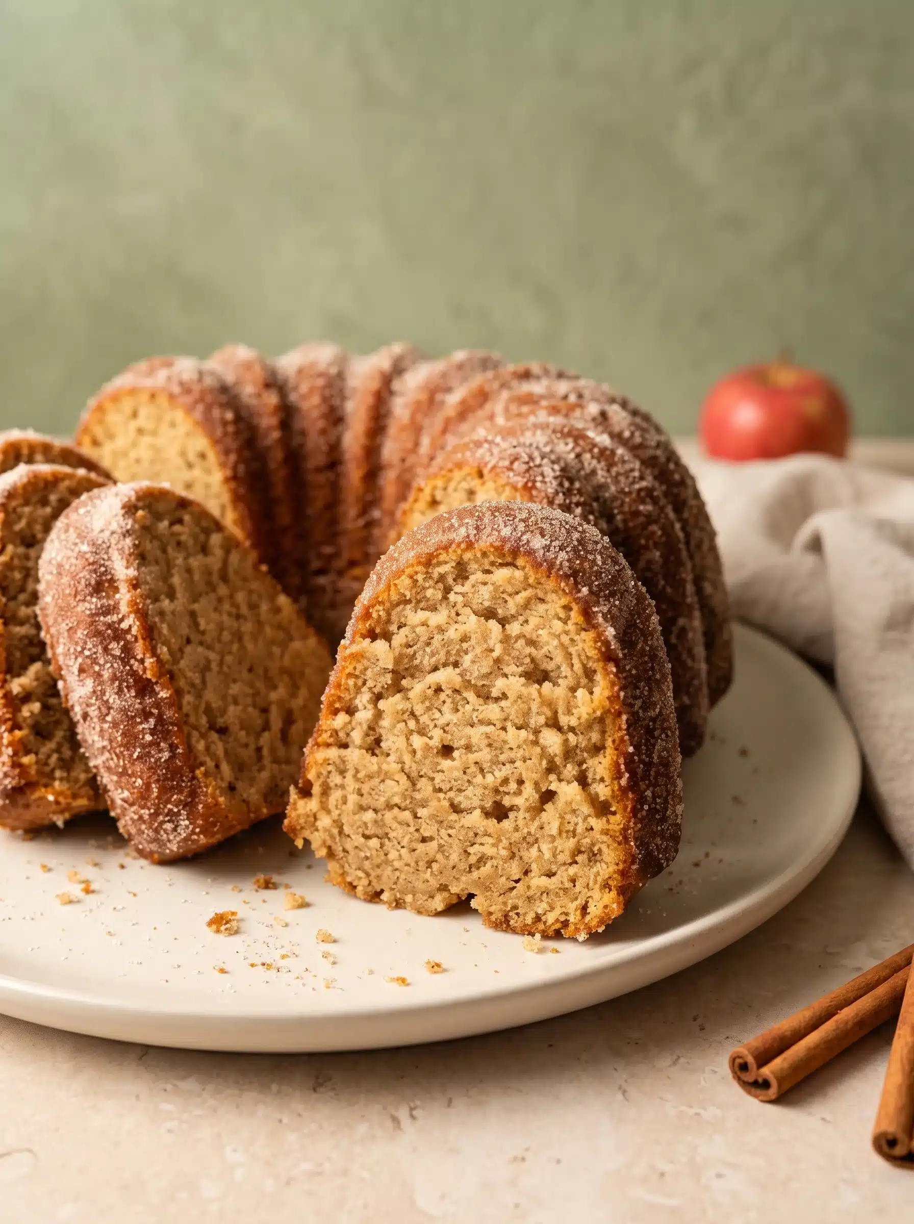 Apple Cider Donut Cake