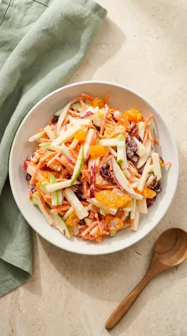 Carrot Apple Salad: Easy, Fresh, and Delicious Thanksgiving Side