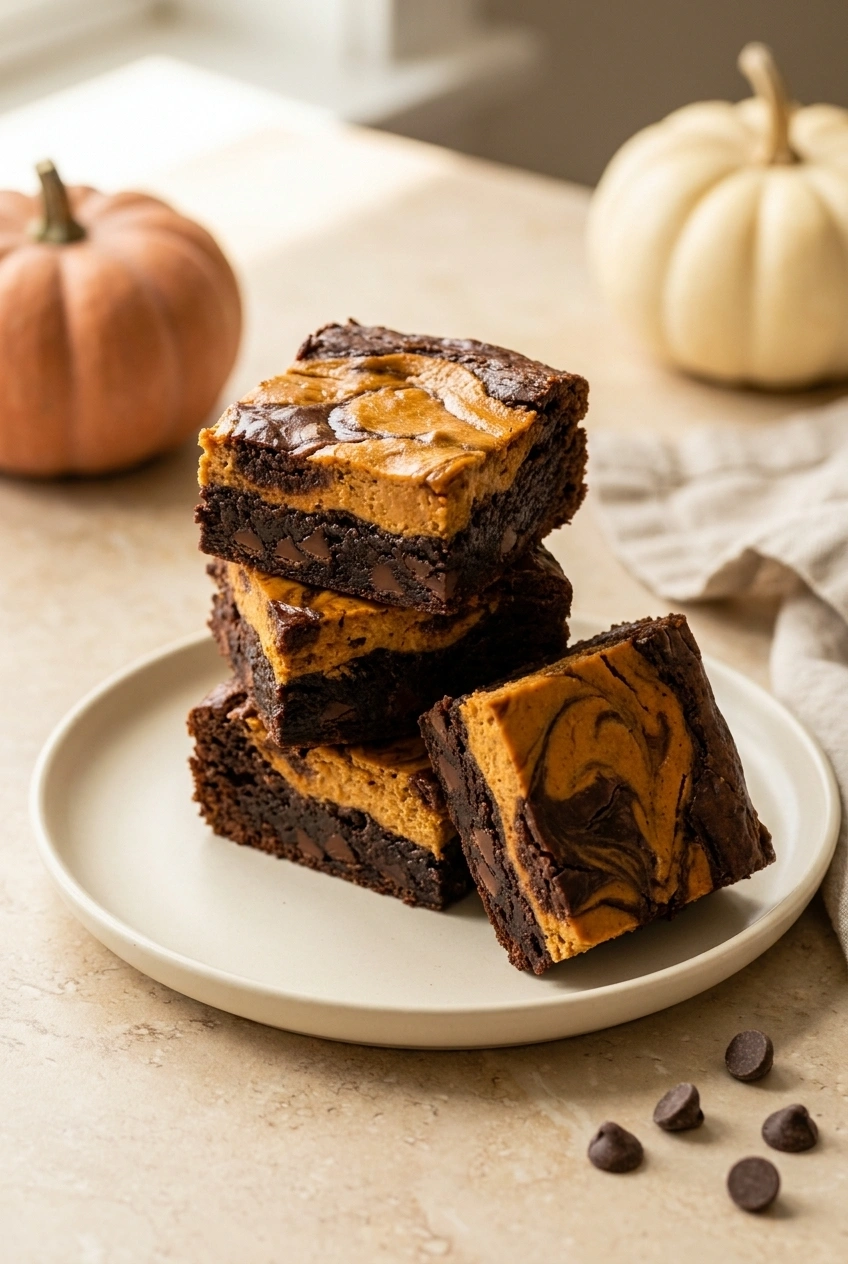 Easy Pumpkin Brownies That Are Rich, Fudgy, and Delicious